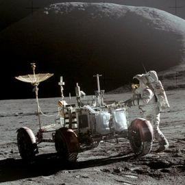 Lunar Rover on Apollo 15 Mission