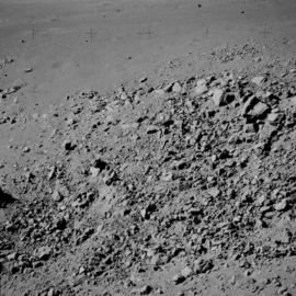 Rock Formations on the Moon, A unique photography taken on the Apollo 16 mission.
Source: https://www.history.nasa.gov/alsj/a15/images15.html#71HC720